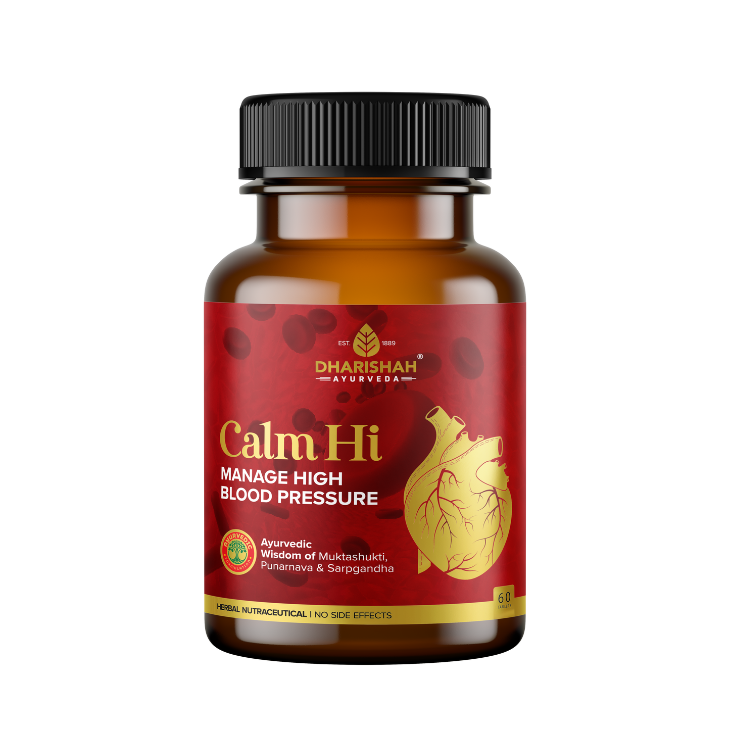 Calm Hi Tablets - Ayurvedic tablets for stress relief and better sleep