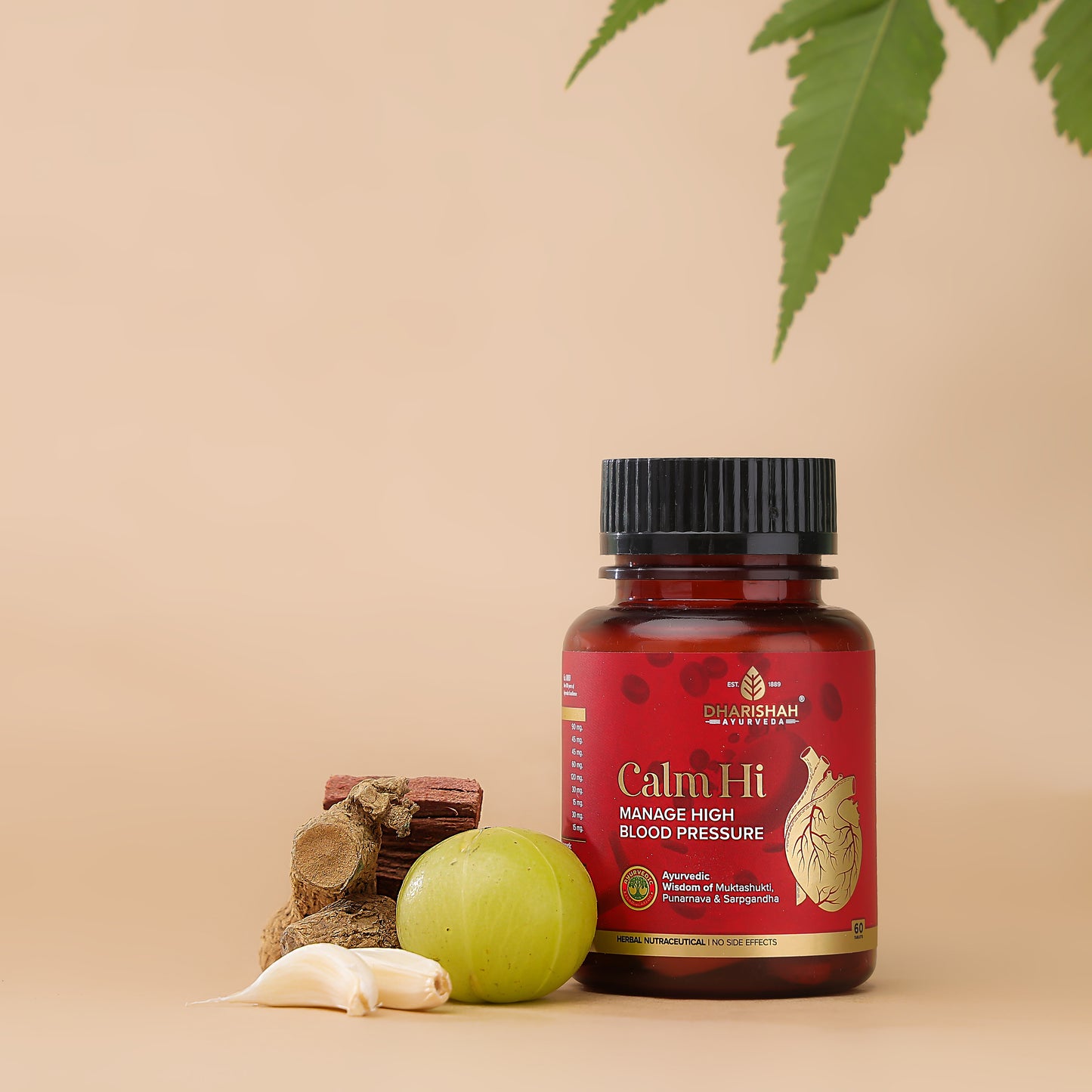 Calm Hi Tablets - Ayurvedic tablets for stress relief and better sleep