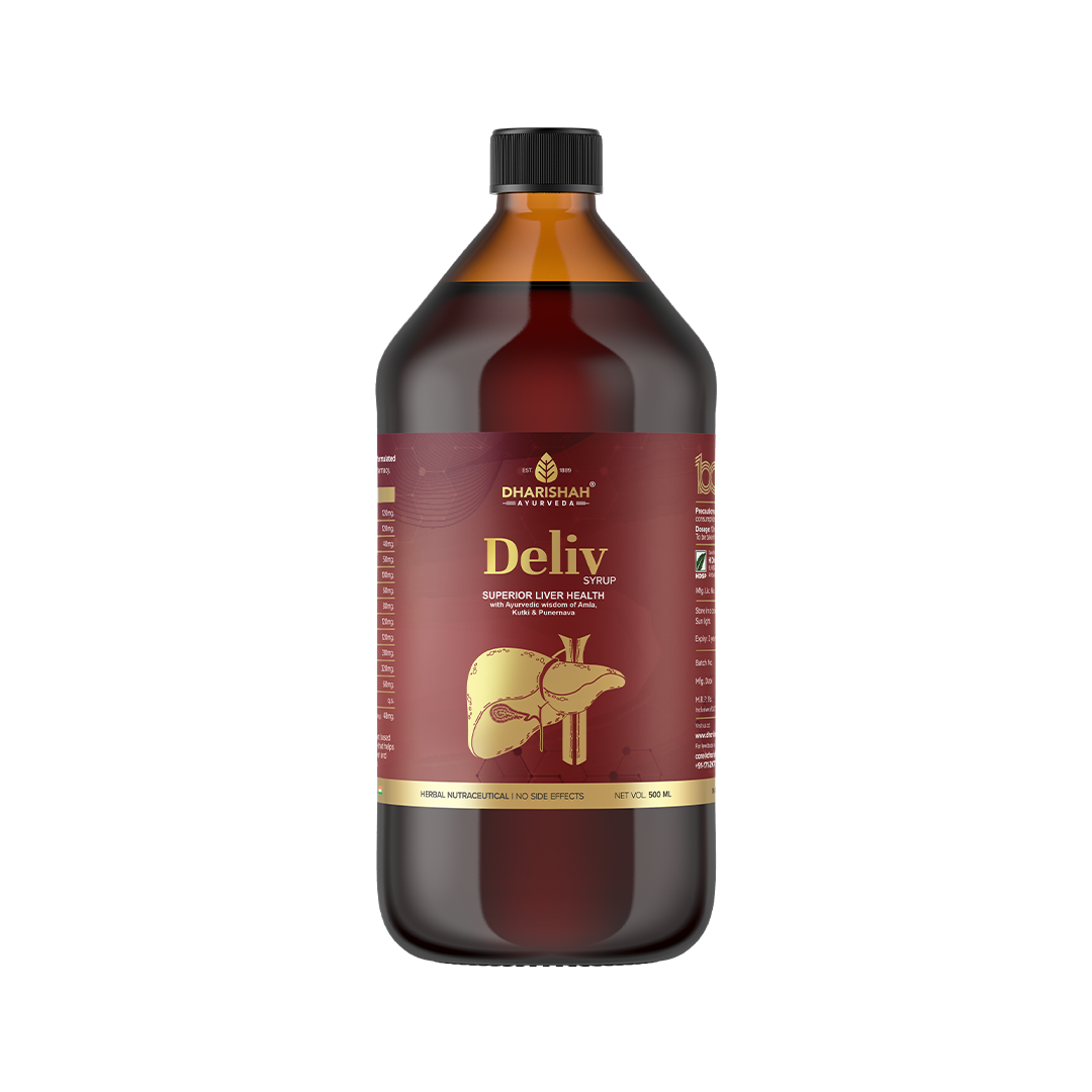 Deliv Syrup - Ayurvedic liver tonic for better digestion and liver health