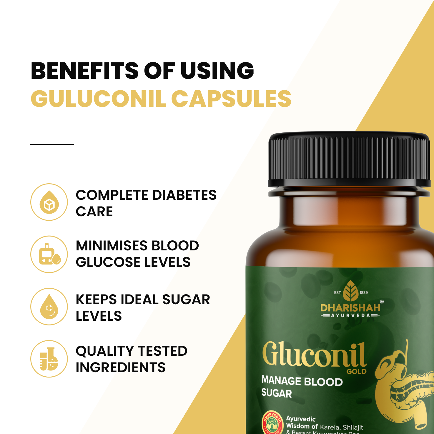 BENEFITS OF USING Gluconil Capsules - Ayurvedic Medicine for Diabetes Care