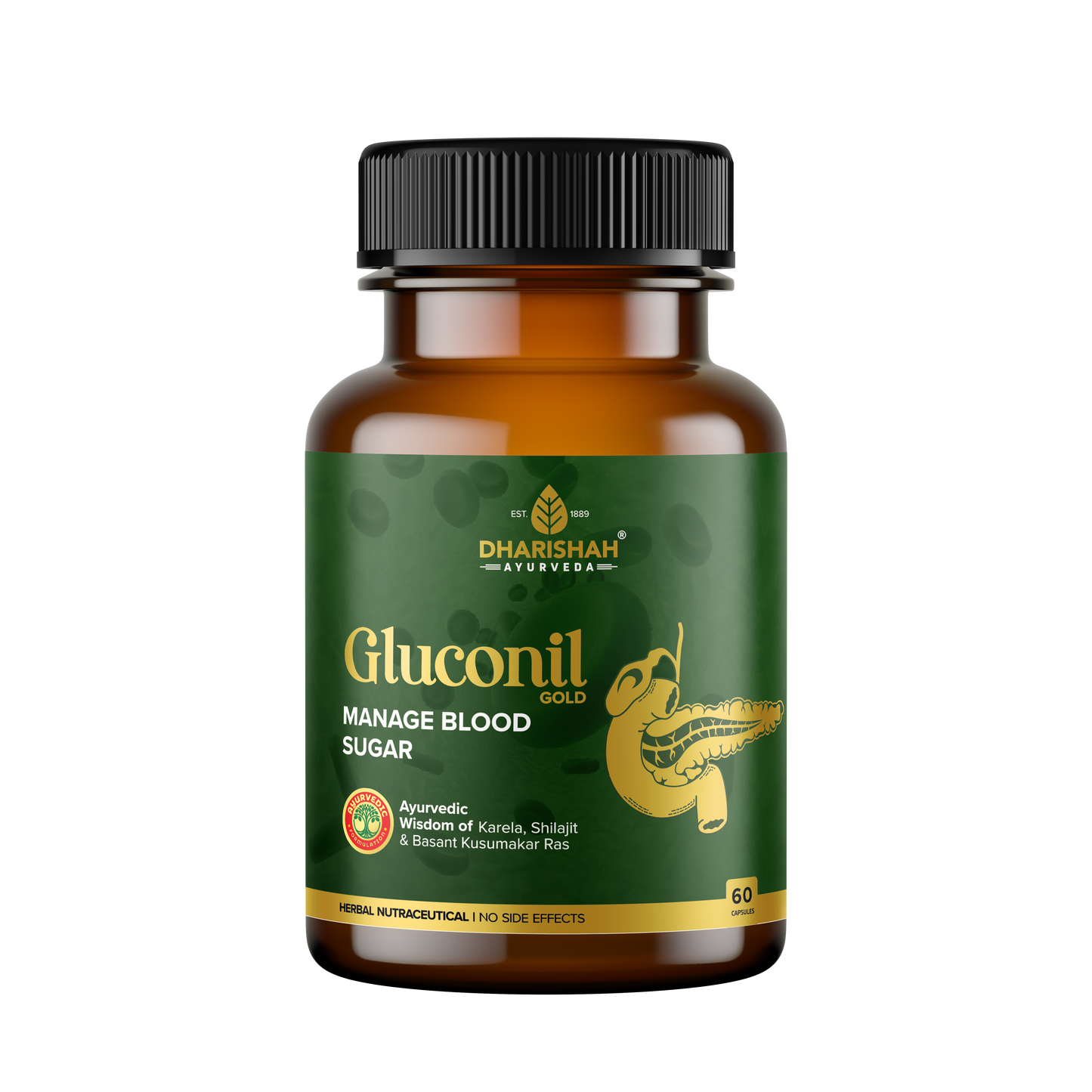 Gluconil Capsules - Ayurvedic Medicine for Diabetes Care