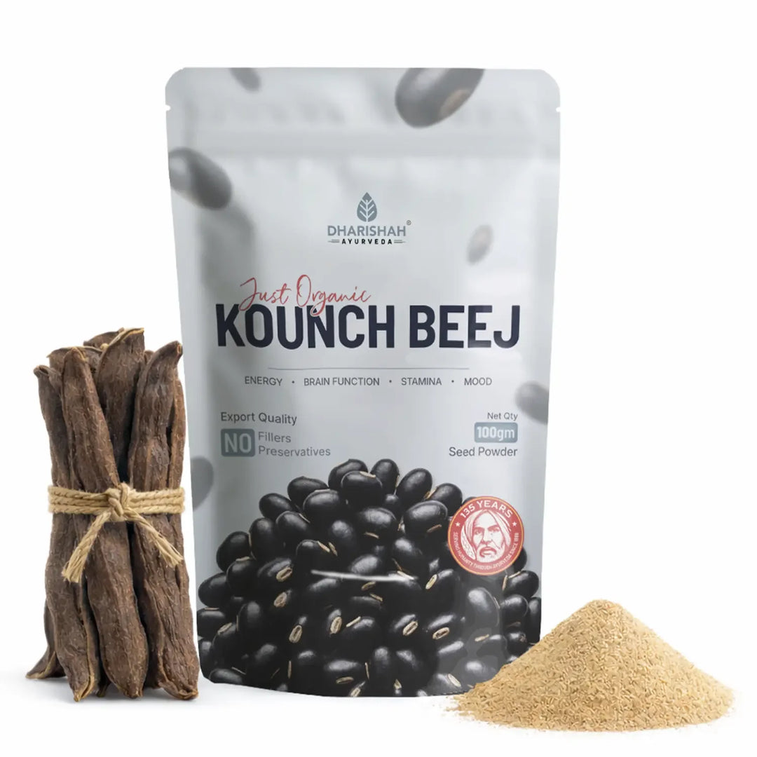 Kounch Powder 100g pouch — Dharishah Ayurveda Kaunch Beej