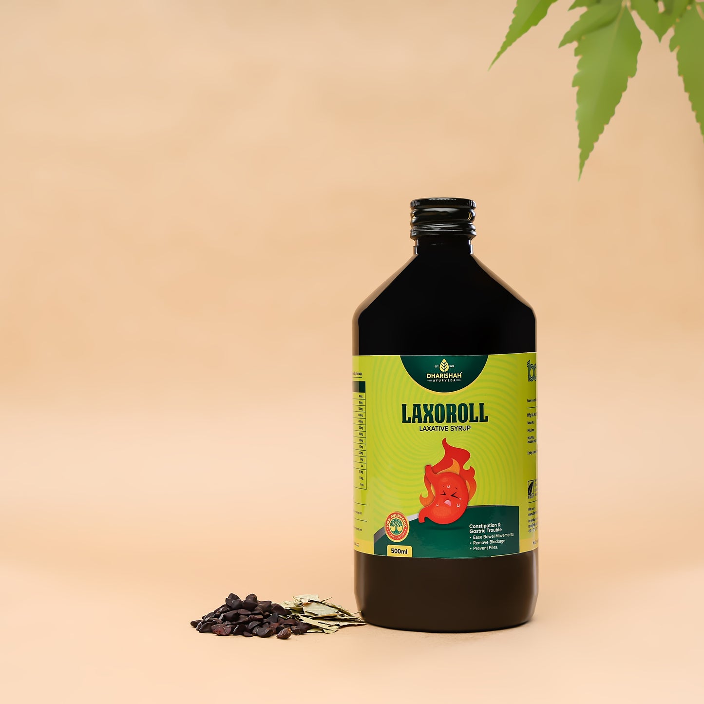 Laxoroll Syrup bottle for natural digestive health