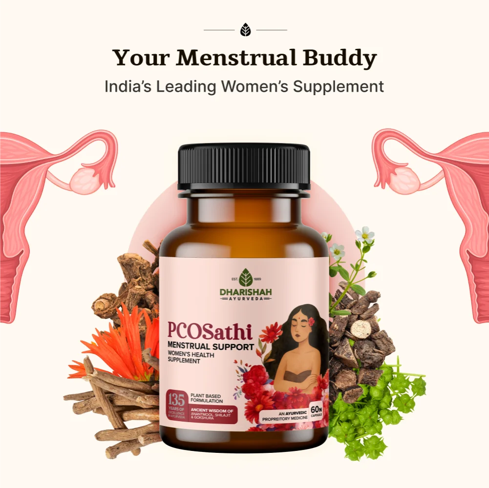 PCOSathi herbal capsules – natural support for menstrual health and PCOS management