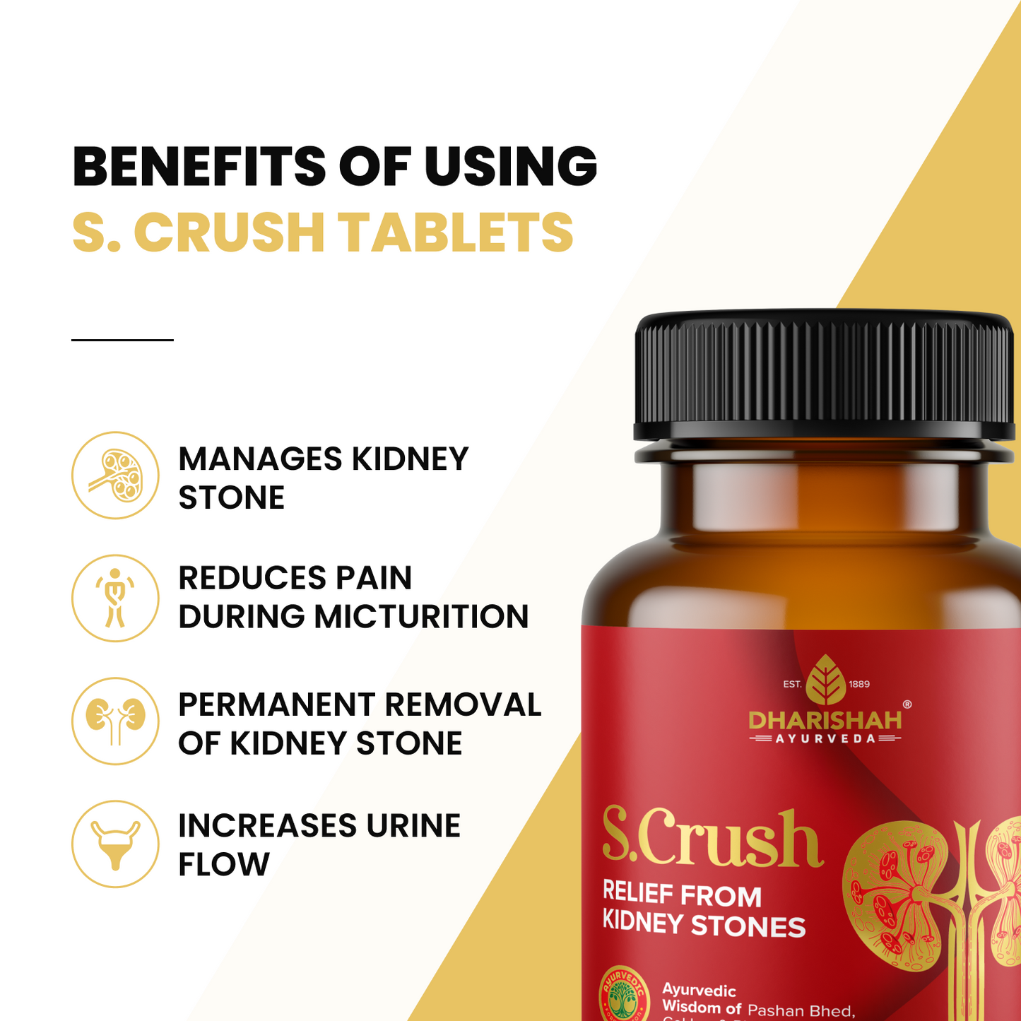 Benefits of using S. Crush Tablets