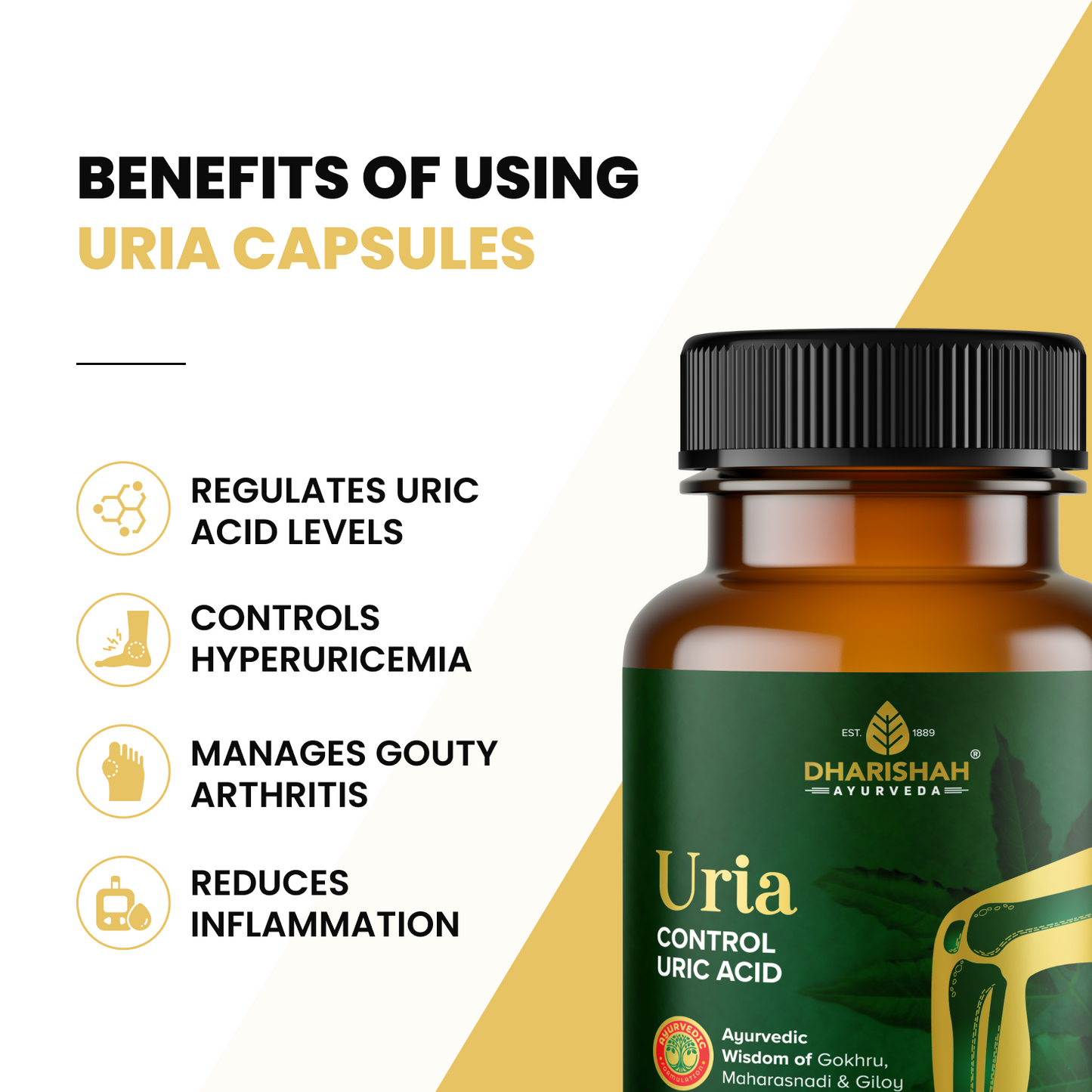 Benefits of using Uria Capsules