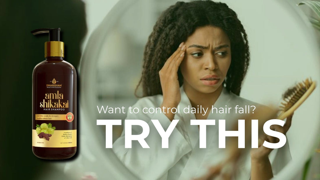 How Amla Reetha Shikakai Shampoo Can Reduce Hair Fall Naturally?