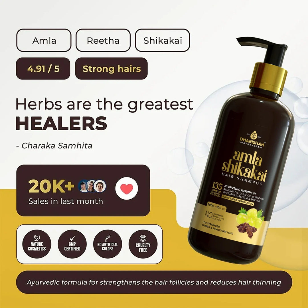 Amla Shikakai Shampoo - Benefits