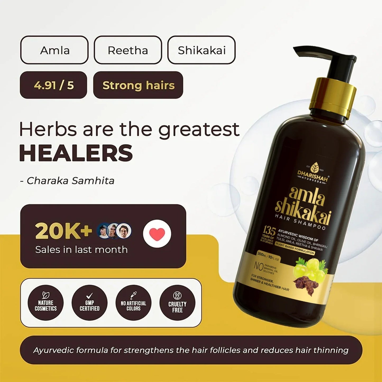 Amla Shikakai Shampoo - Benefits