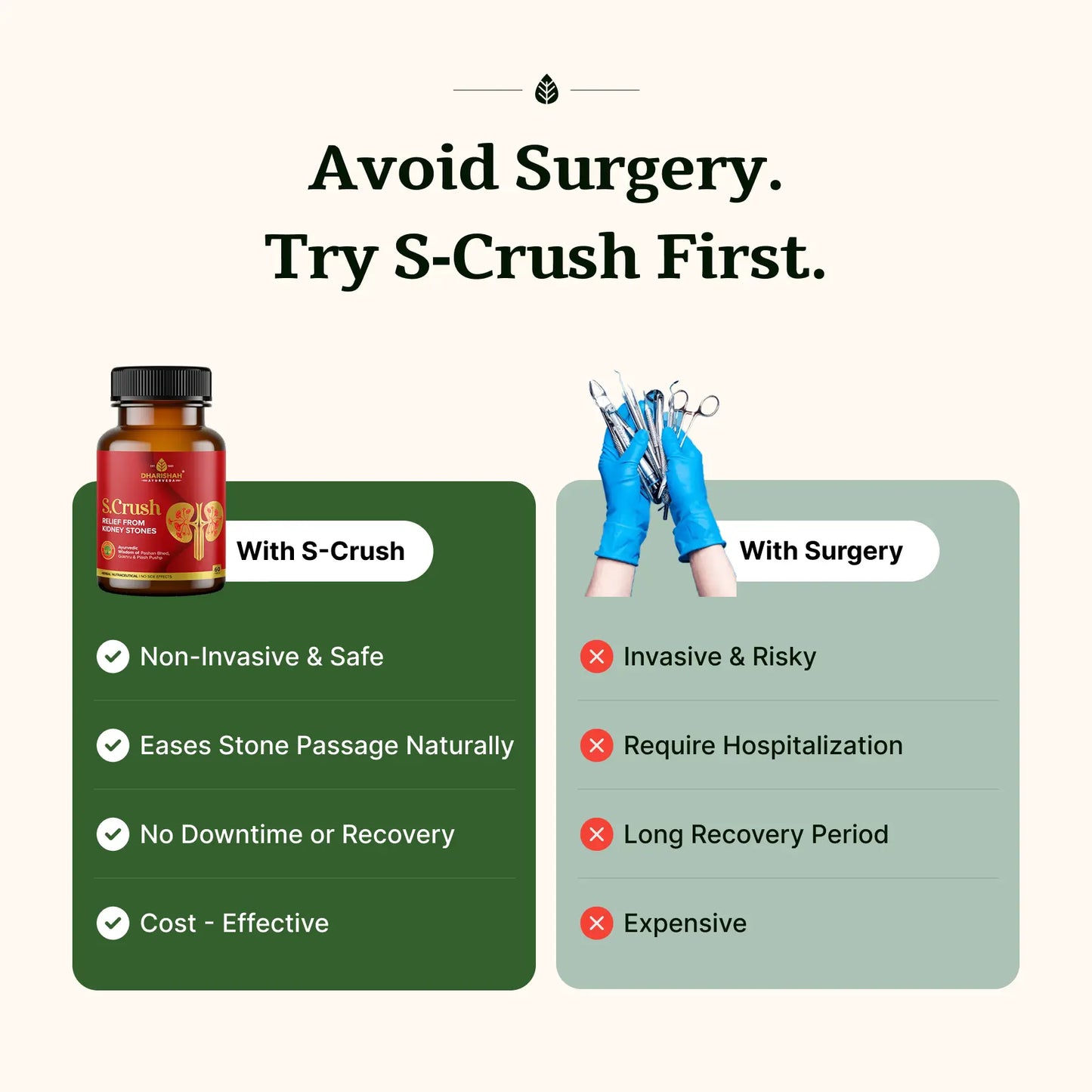 एस. क्रश गोलियाँ