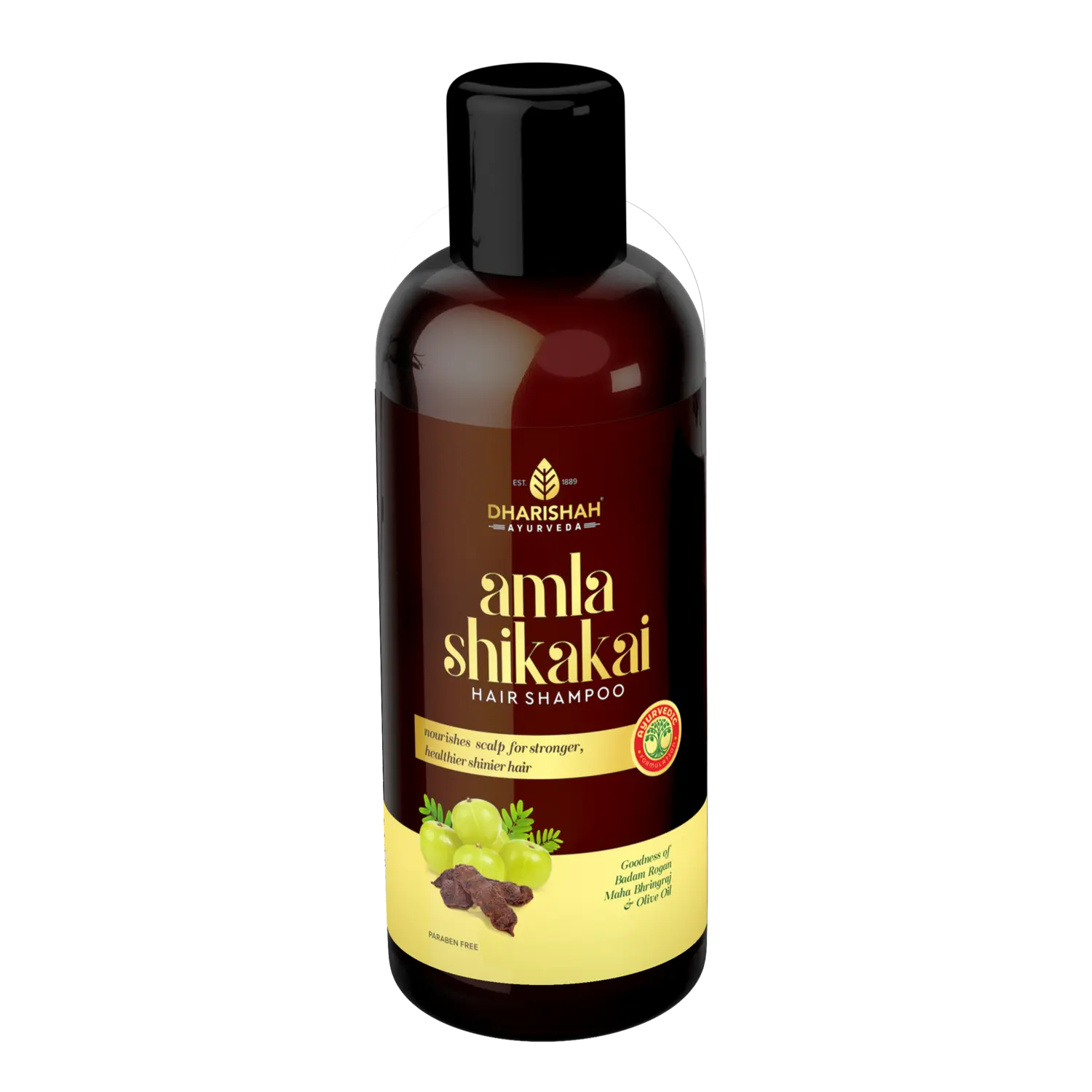 Amla Reetha Shikakai Shampoo - Best shampoo for strong & shiny hair