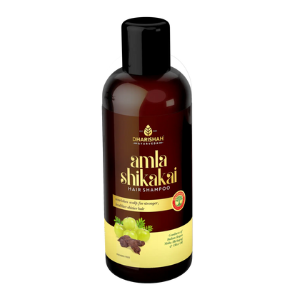Amla Reetha Shikakai Shampoo - Best shampoo for strong & shiny hair