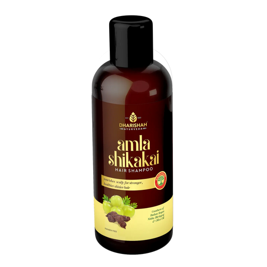 Amla Reetha Shikakai Shampoo - Best shampoo for strong & shiny hair