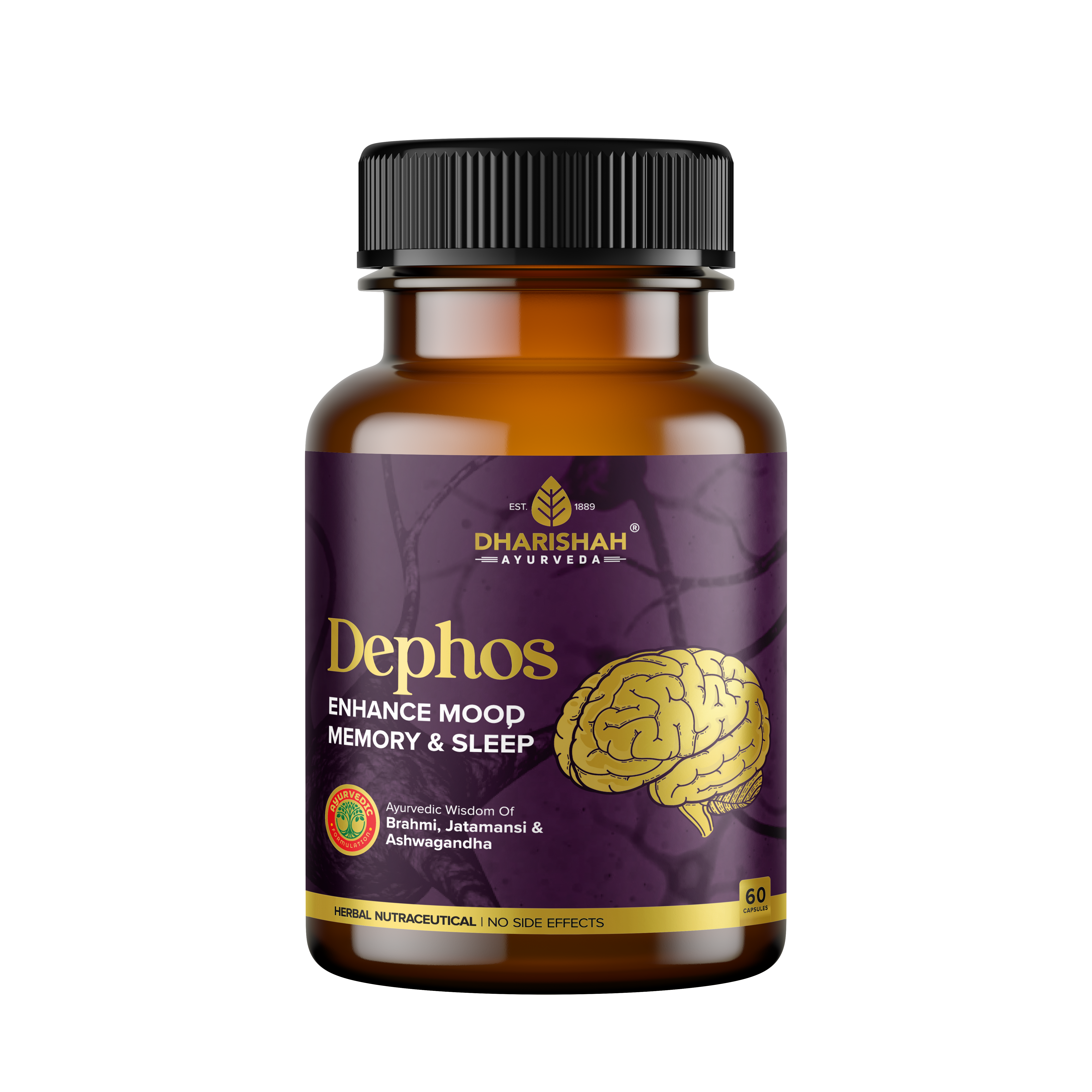 Dharishah Dephos Capsules Bottle of 60 QTY