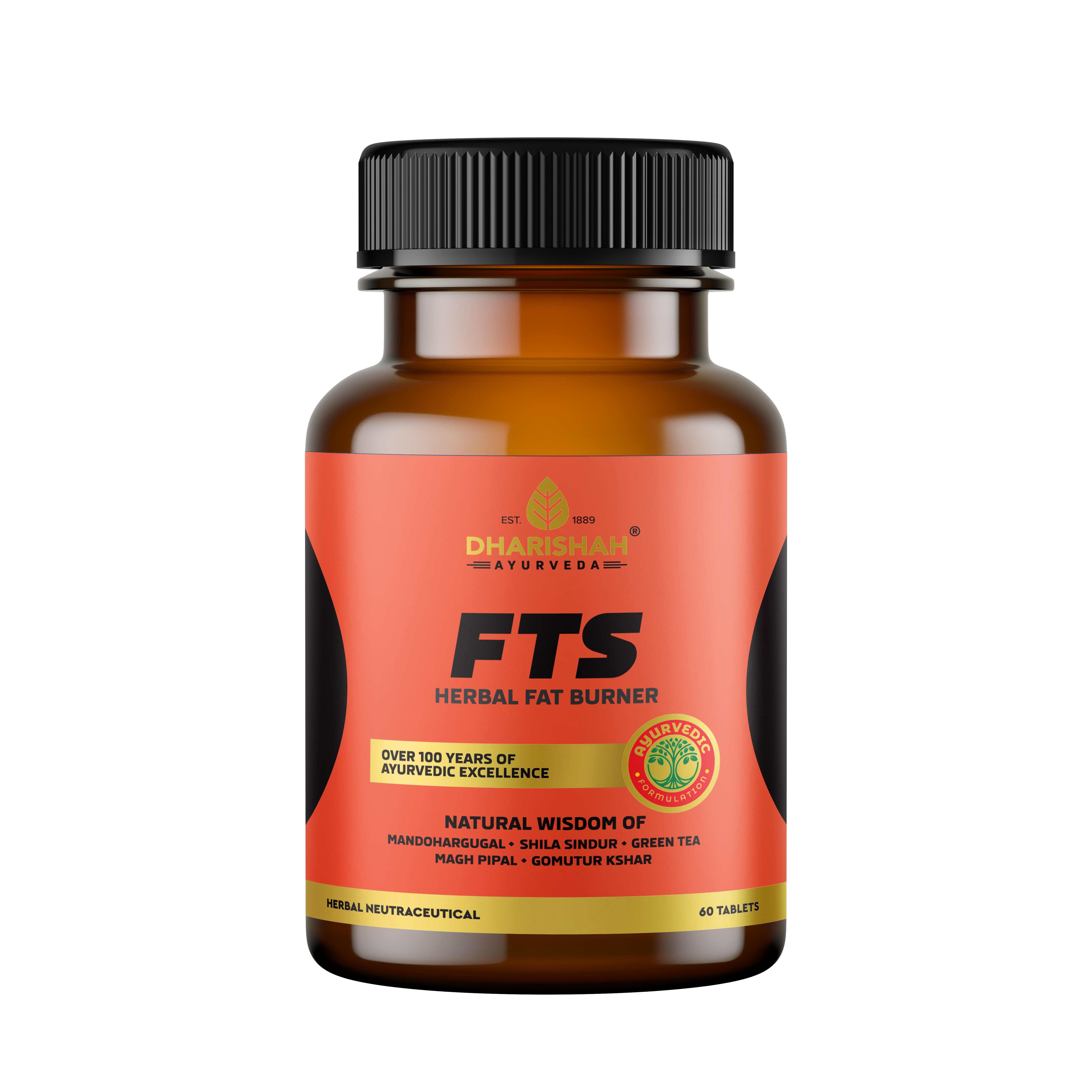 Dharishah FTS Tablets Bottle of 60 QTY