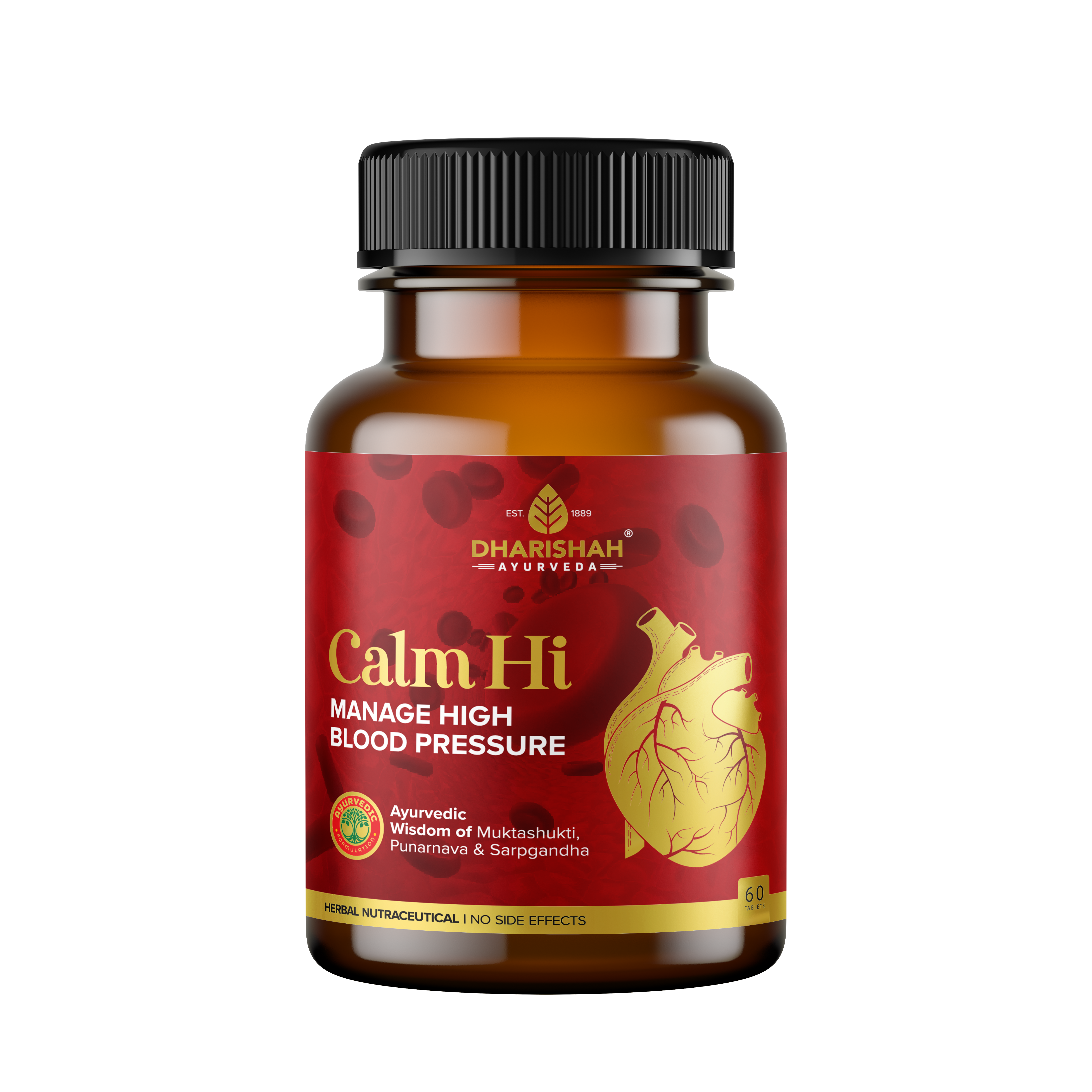 Dharishah Calm Hi Tablets Bottle of 180 QTY