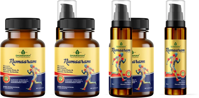 Rumaaram Combo full course 3 month — three oils and capsule jars