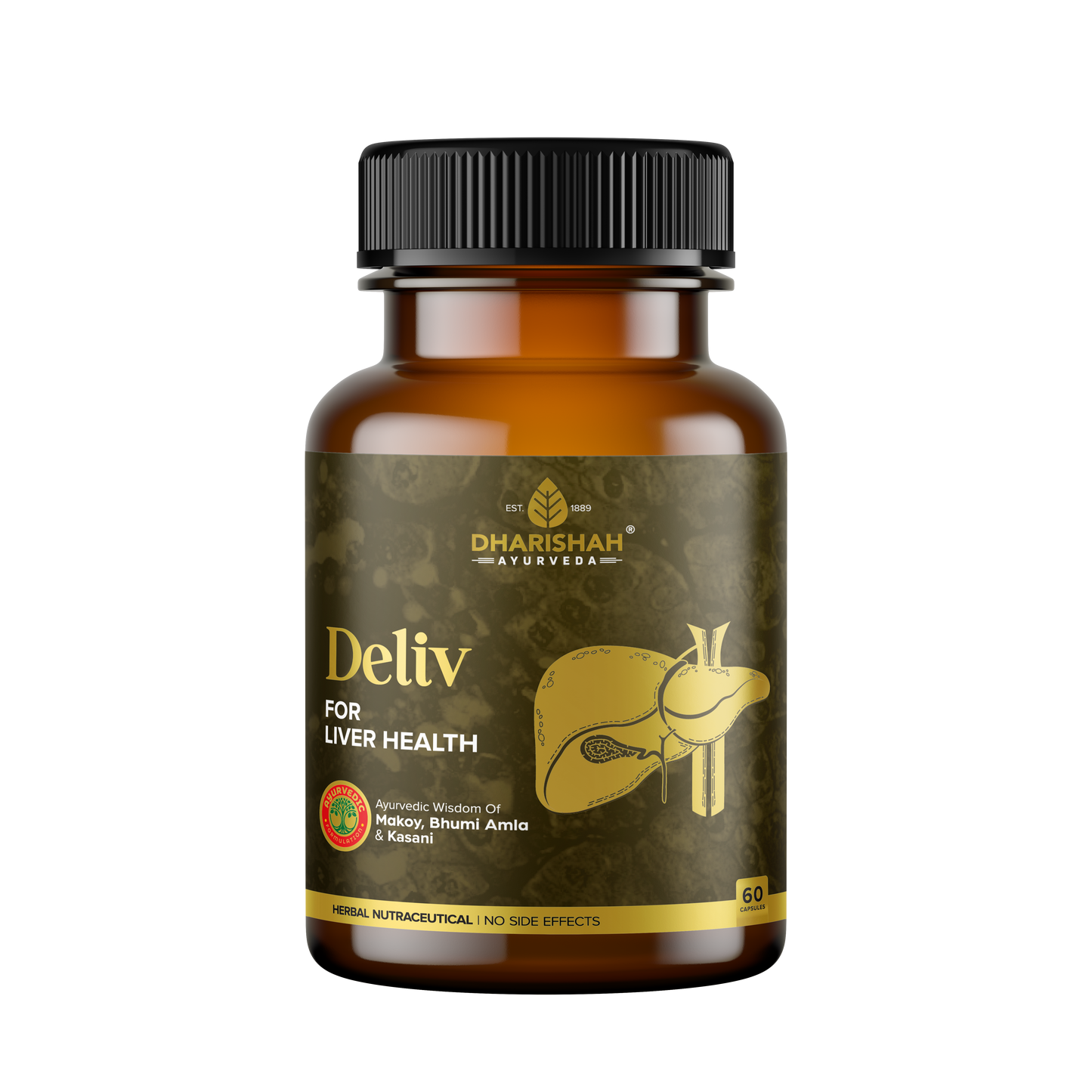 Deliv Capsules – Ayurvedic liver care tablets for liver health and detox