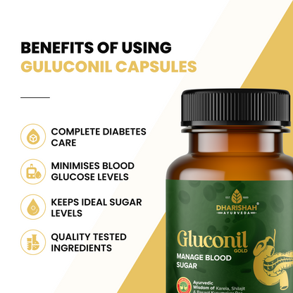  BENEFITS OF USING Gluconil Capsules - Ayurvedic Medicine for Diabetes Care
