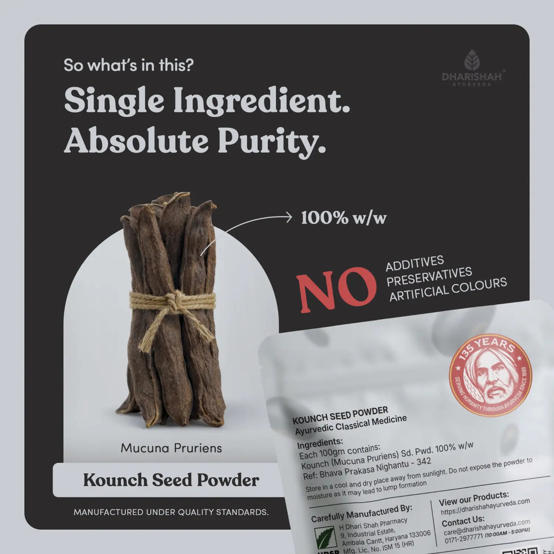 Kounch benefits — mood, motivation, stamina, reproductive health