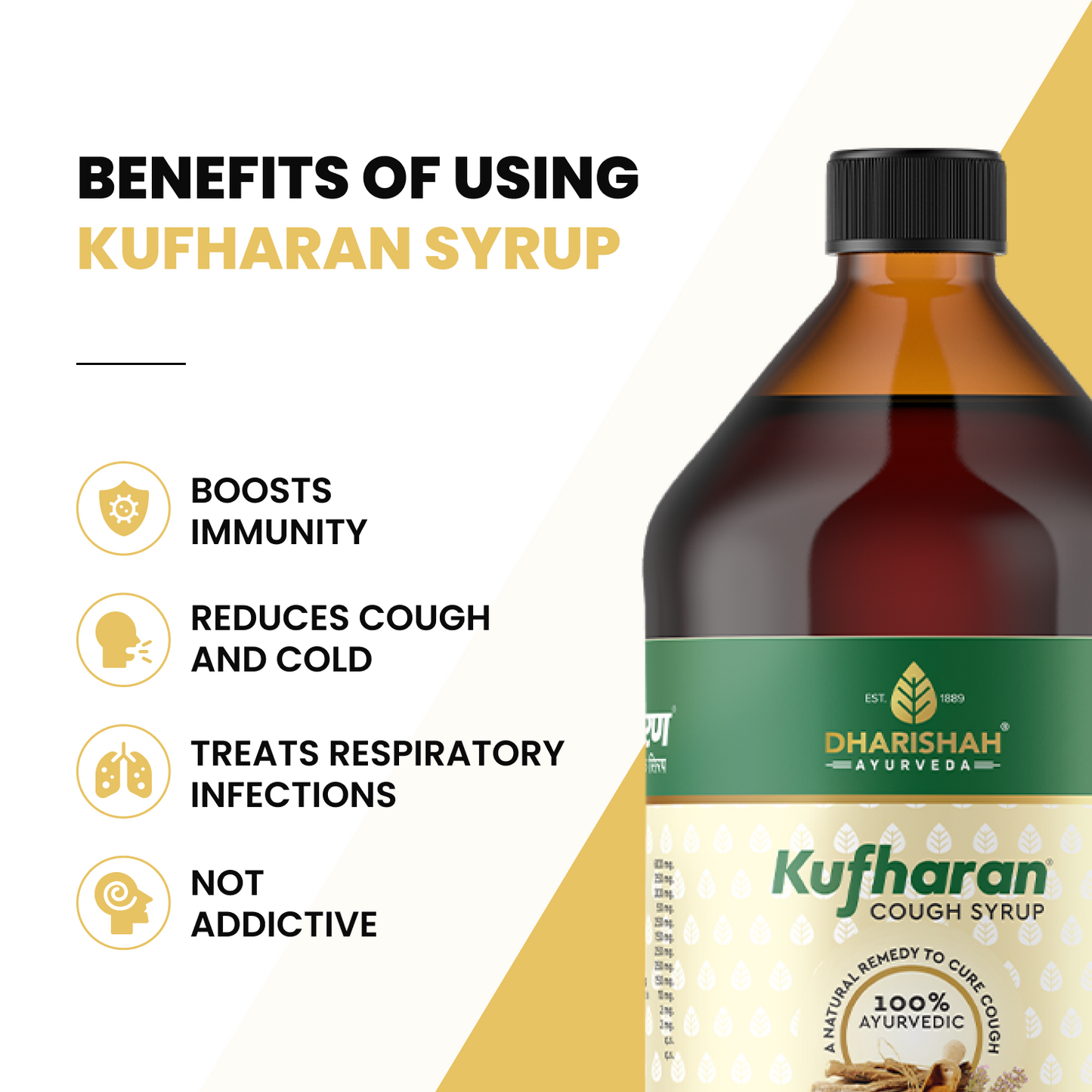 Benefits of using Kufharan - Cough Syrup
