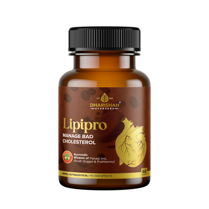 Lipipro Capsules for healthy cholesterol and heart support