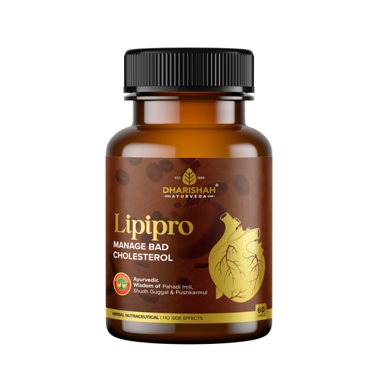 Lipipro Capsules for healthy cholesterol and heart support