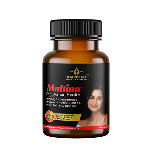 Ayurvedic Maltina capsules – women’s health supplement for pelvic pain and weakness