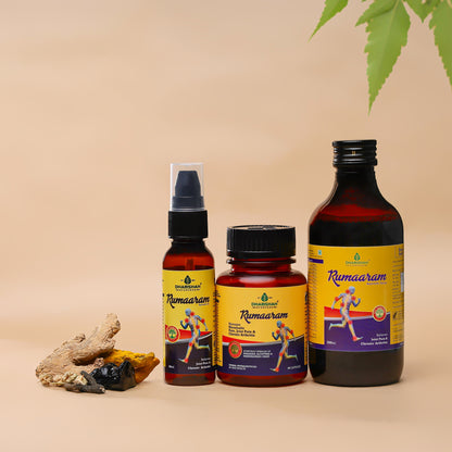 Rumaaram Ayurvedic supplements – natural remedy to manage joint stiffness, muscle pain, and arthritis