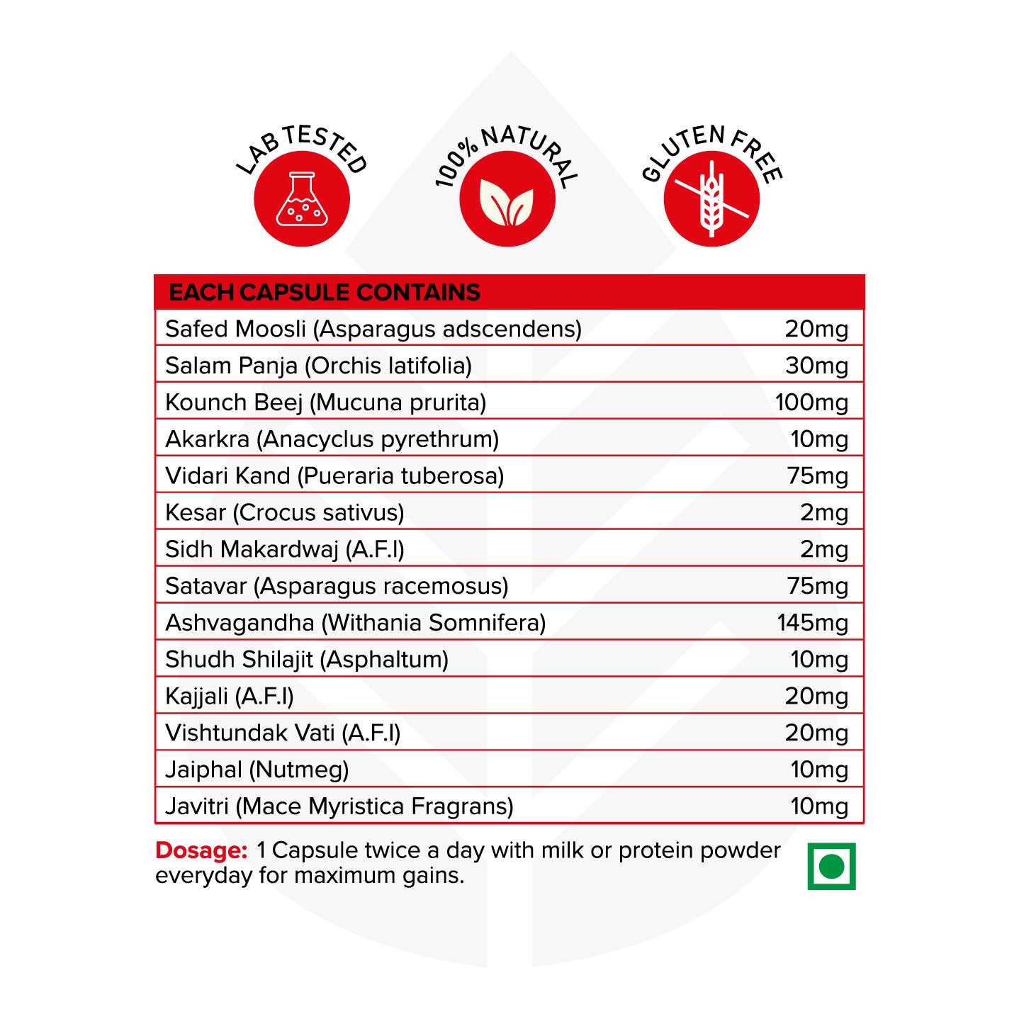 Testovridhi Capsules